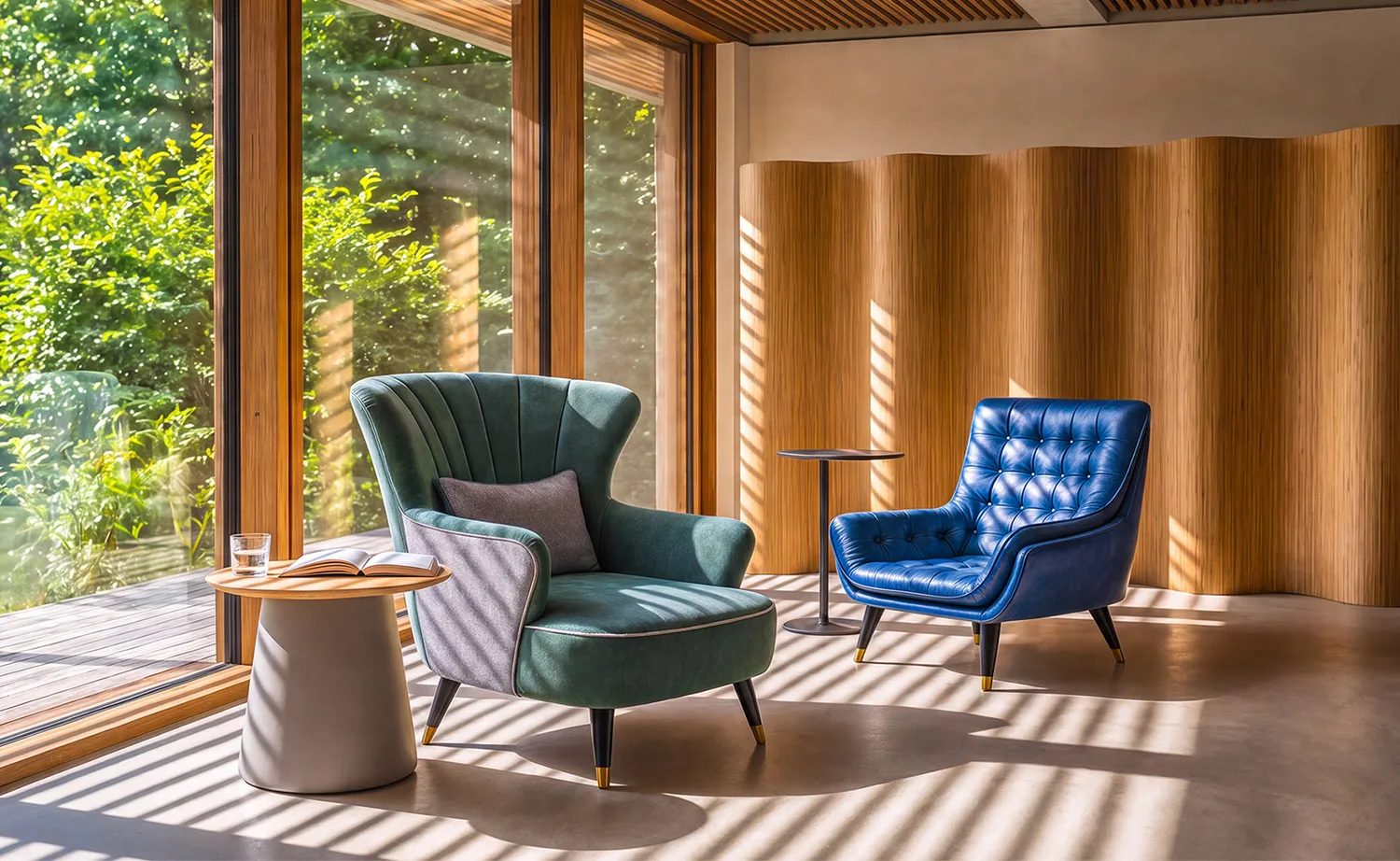 The Warm Modern Living Room